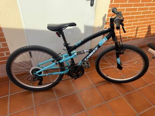 Bicicleta Montagna 24 Doppia Sospensione