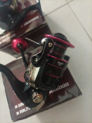 Lote 2 carretes spinning HK6000