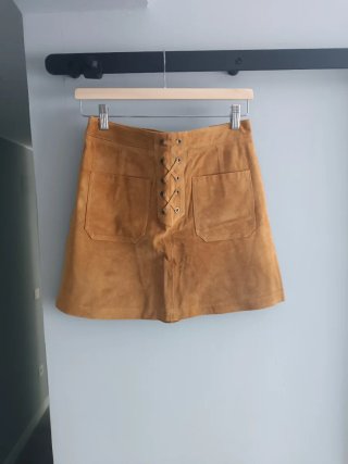Falda ante cordones talla S