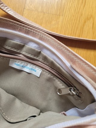 Bolso bandolera rosa
