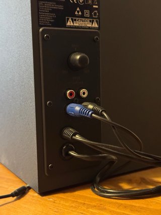 Altavoces Logitech Negro
