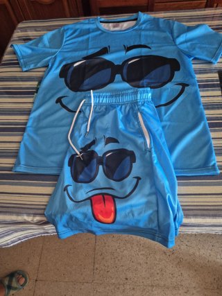 Conjunto Verano Camisa y Pantalón Corto