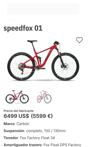 Bici da mountain bike a sospensione completa in carbonio da 29 pollici