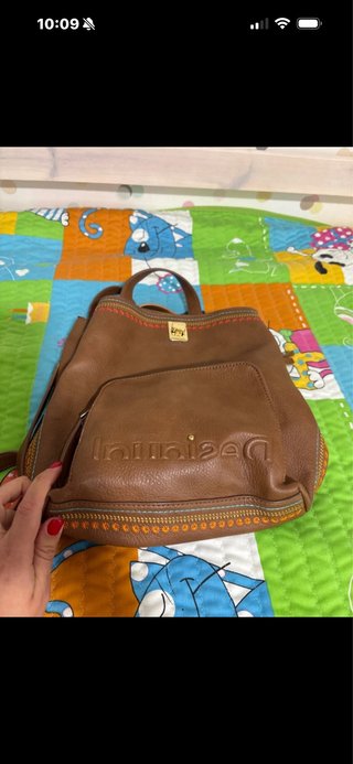 Mochila Desigual Marrón