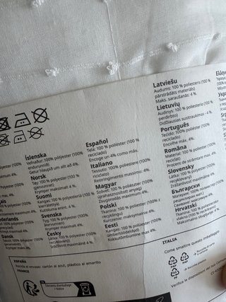 Cortinas IKEA MATILDA Blancas