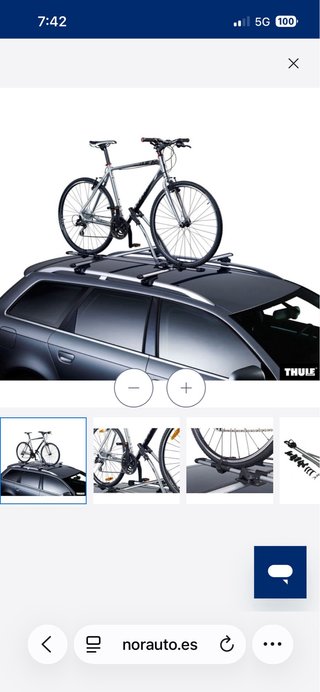 Portabicicletas Thule