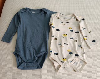 Pack 2 bodies bebé talla 3-6 meses