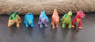 Lote 6 dinosaurios de juguete
