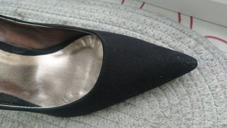 NUEVOS Zapatos estilete de tacón fino negros