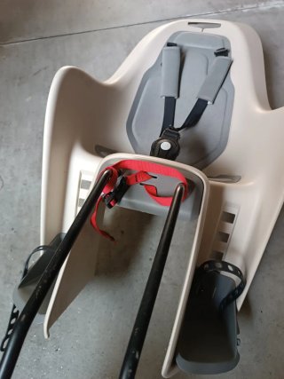 Silla portabebés para bicicleta
