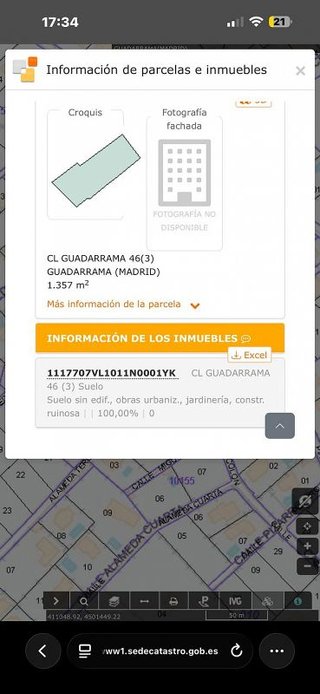 Terreno en venta en Guadarrama
