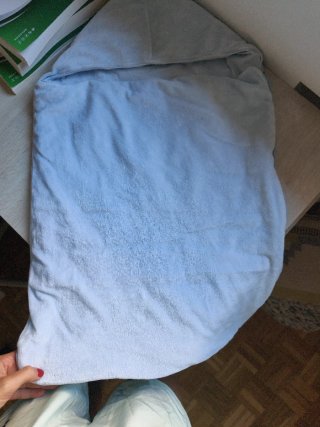 Saco bebé Zara Home azul