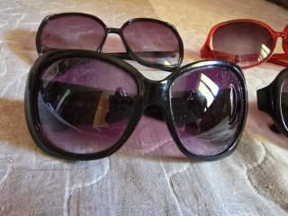 Lote 4 Occhiali da Sole Donna Stile Oversize