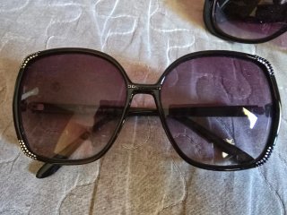 Lote 4 Occhiali da Sole Donna Stile Oversize