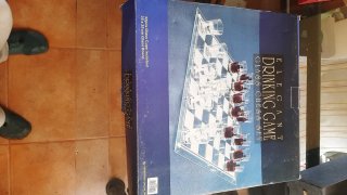 Juego de Chupitos Ajedrez Cristal