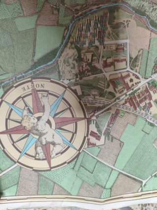 Mapa Plano Ciudad Pamplona 1976