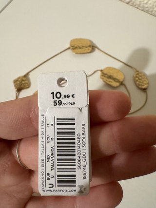 Collar Parfois dorado