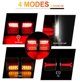 Luces LED Inalámbricas para Remolque