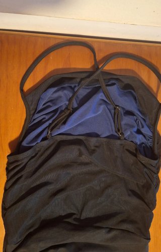 Vestido largo ajustado con abertura Talla S