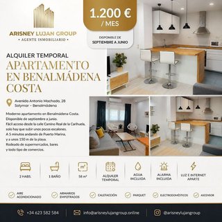 Piso en alquiler en Puerto Marina en Benalmádena