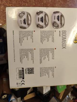 Treví Boombox CD/MP3 USB Radio FM Bluetooth