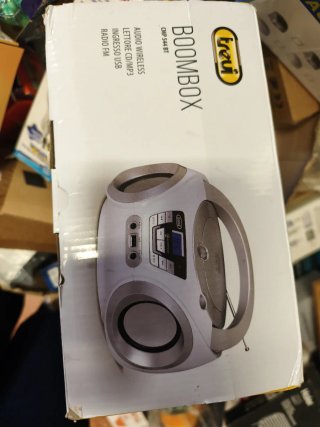 Treví Boombox CD/MP3 USB Radio FM Bluetooth