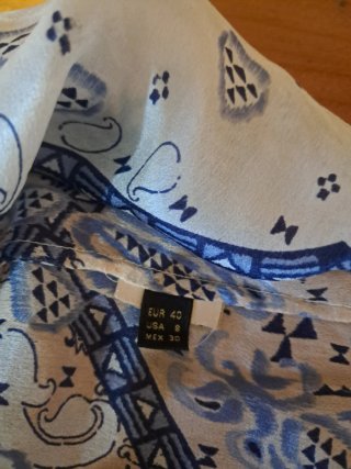 Blusa sin manga Massimo Dutti