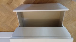 Cómoda MALM blanca de madera Ikea