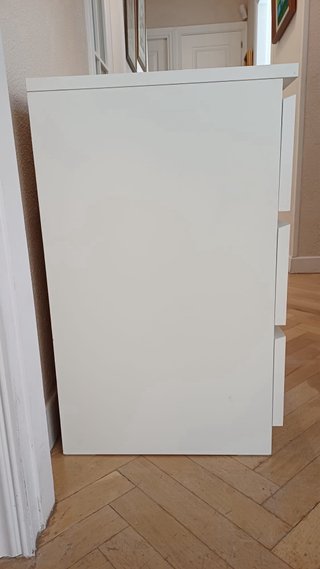 Cómoda MALM blanca de madera Ikea