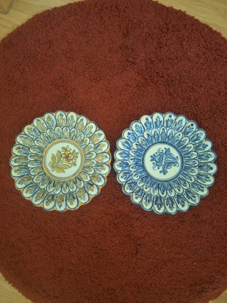 2 Piatti Decorativi Talavera Regina 30 cm
