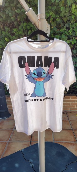 Camiseta Ohana de Stitch Lefties Talla M