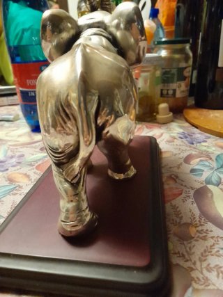 Statua Elefante Firma Guerrini