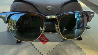 Gafas de sol Ray-Ban RB3016 Marrón/Dorado
