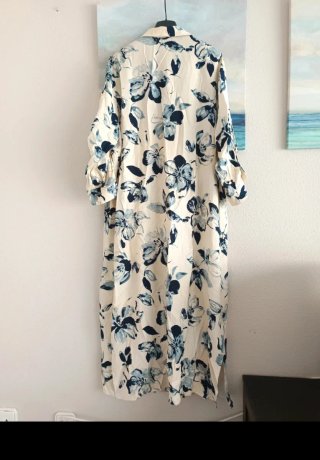 Vestido Punt Roma Talla 52 Estampado Flores