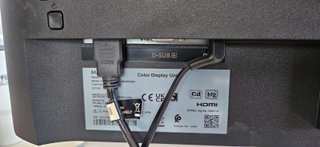 Schermo Samsung 24" Nero