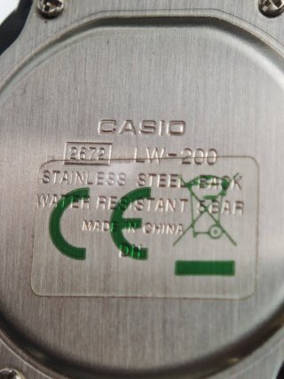 CASIO Illuminator 2672 LW-200 Orologio Digitale