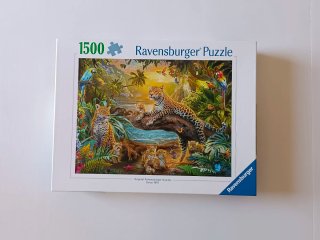 Puzzle Ravensburger 1500 piezas Selva Jaguares