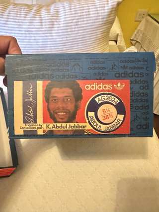 Adidas Jabbar Blancas/Azules - Nuevas 38 2/3