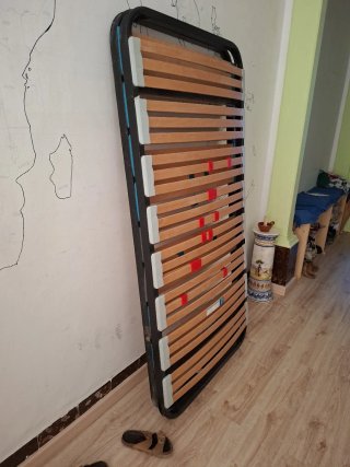2 Somieres 90x180cm Madera y Metal