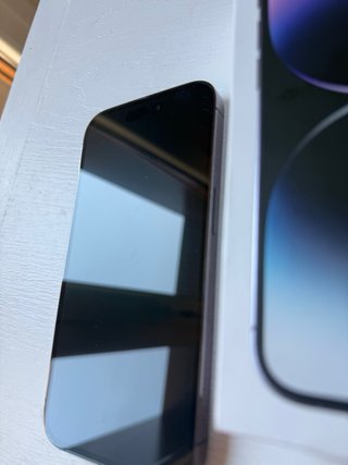 Iphone 14 pro morado impecable
