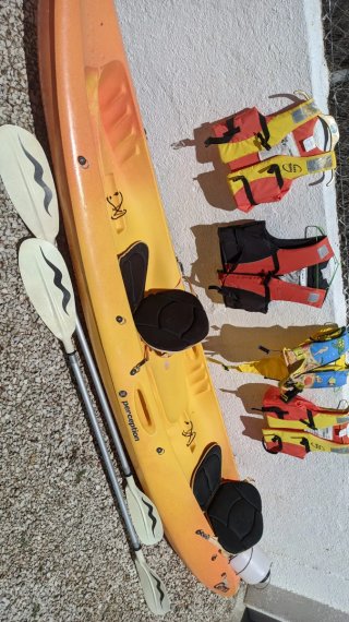 Kayak Doble Perception Scooter Gemini 2+1