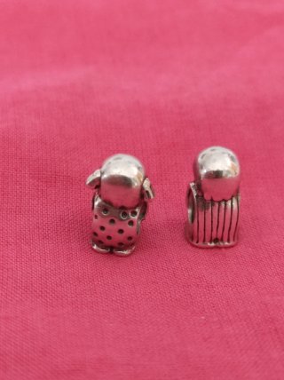2 Charms Niños Pandora ORIGINALES