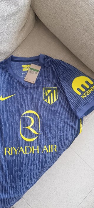 Camiseta Atlético M. J.Alvarez Versión Match.