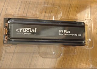 Crucial P5 Plus 1TB Gen4 NVMe M.2 SSD, PS5