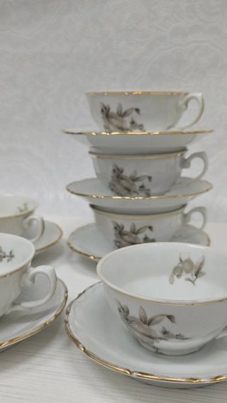 Juego de café Santa Clara porcelana