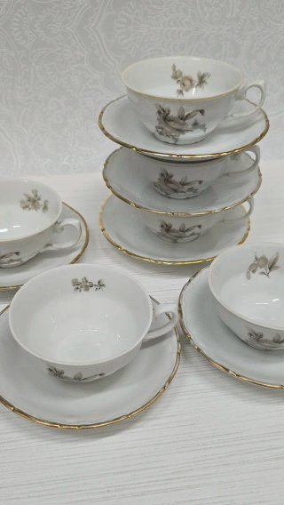 Juego de café Santa Clara porcelana