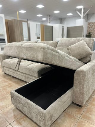 Sofá Cama Chaise Longue con Arcón ¡NUEVO!