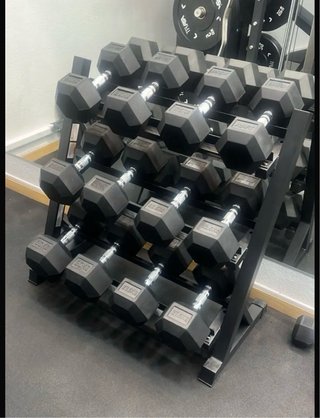 Rack Mancuernas 3 Niveles