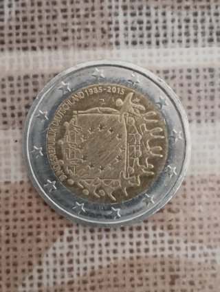 Moneda 2 Euros Alemania 1985-2015
