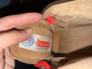 Botas clásicas Montaña de piel Boreal Talla 8